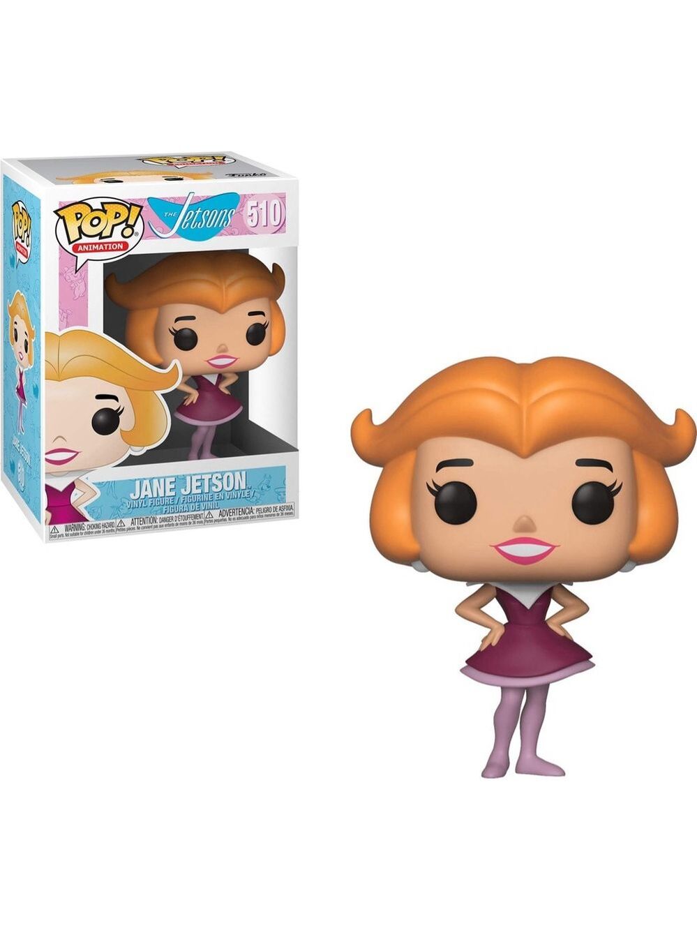 Funko Pop! Jane Jetson Action Figure One Size Orange Purple